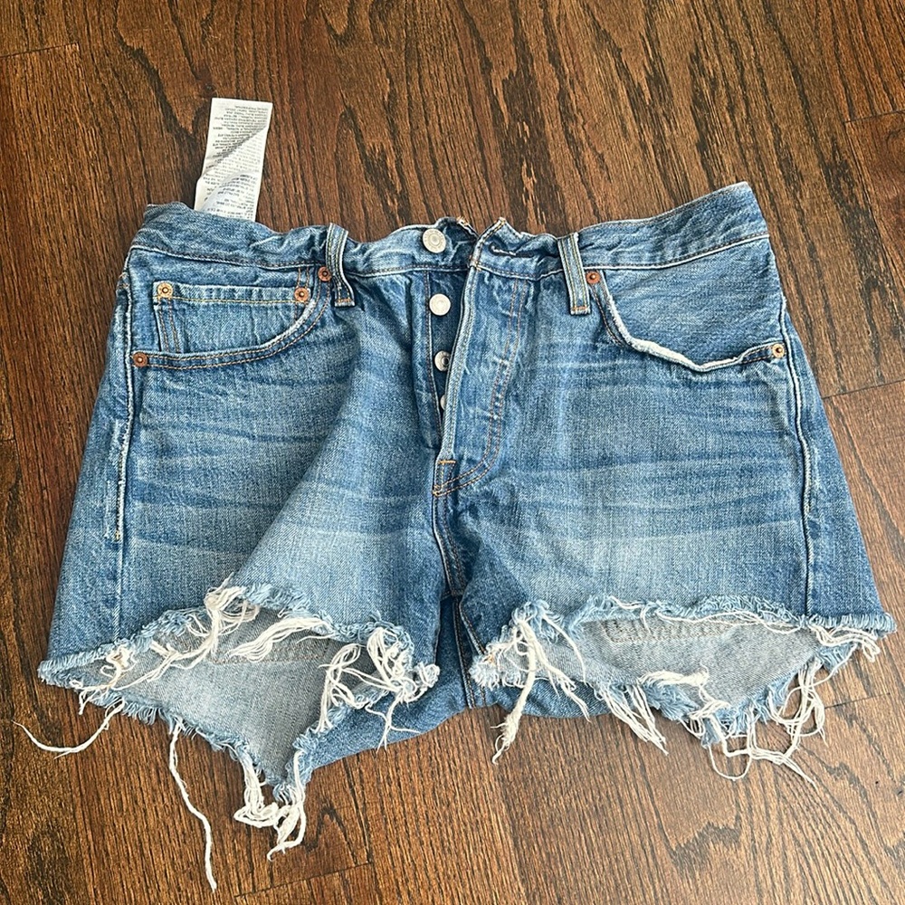 Levi’s Cutoff Denim Shorts